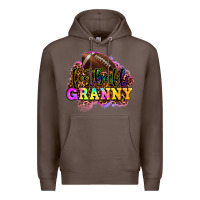 Coffee football granny Premium Hoodie - OliviaCreatesArt