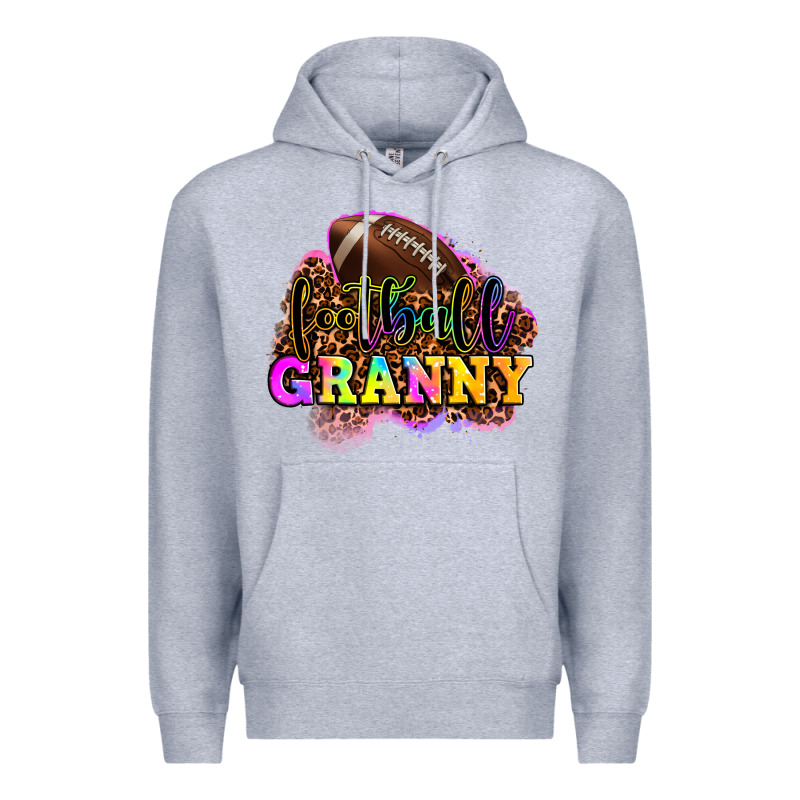 Football Granny Premium Hoodie by OliviaCreatesArt | Teevron