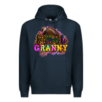 Navy football granny Premium Hoodie - OliviaCreatesArt