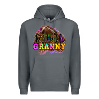 Rock football granny Premium Hoodie - OliviaCreatesArt