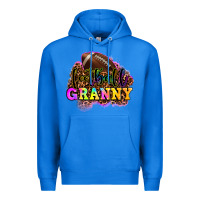 True Royal football granny Premium Hoodie - OliviaCreatesArt
