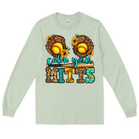 Matcha calm your mitts softball Long Sleeve Tee - Jasminsmagicworld