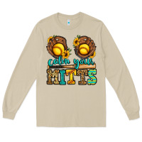 Mushroom calm your mitts softball Long Sleeve Tee - Jasminsmagicworld
