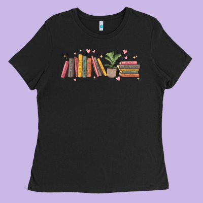 Book Tropes Ladies Tee Designed By Maliassmallbusiness