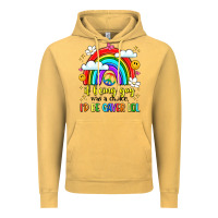 Vintage Mustard if being gay was a choice i'd be gayer lol Vintage Hoodie - LillyAllenDesigns