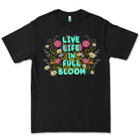 Black live life in full bloom Premium Tee - MaliasSmallBusiness