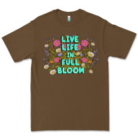 Cacao live life in full bloom Premium Tee - MaliasSmallBusiness