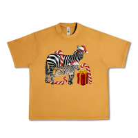 Peanut Butter Christmas Zebra Baby And Mama Urban Heavy Tee - LillyAllenDesigns