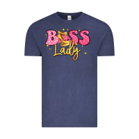 Vintage Denim boss lady Vintage Tee - LillyAllenDesigns