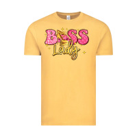 Vintage Mustard boss lady Vintage Tee - LillyAllenDesigns