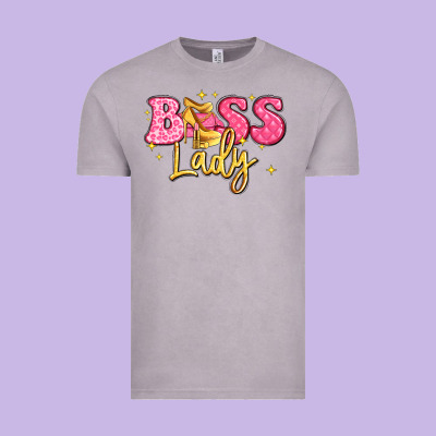 Boss Lady Vintage Tee Designed By Lillyallendesigns