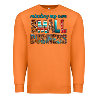 Carrot Minding My Own Small Business Premium Sweatshirt - BundleAndBundleShop