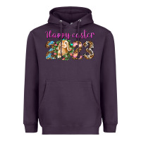 Plum Happy Easter 2023 Heavyweight Hoodie - BundleAndBundleShop