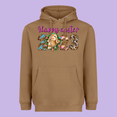 Happy Easter 2023 Heavyweight Hoodie Designed By Bundleandbundleshop