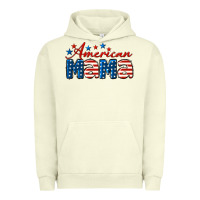 Pigment Pistachio American Mama Mother's Day Urban Hoodie - LillyAllenDesigns