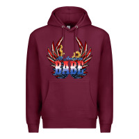 Burgundy All America Babe Premium Hoodie - JahusDesignShop
