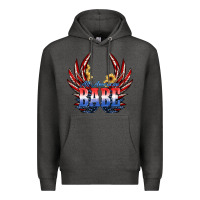 Charcoal Heather All America Babe Premium Hoodie - JahusDesignShop