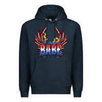 Navy All America Babe Premium Hoodie - JahusDesignShop