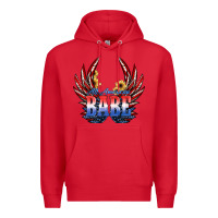 Red All America Babe Premium Hoodie - JahusDesignShop