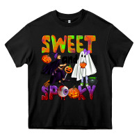 Black Sweet and spooky Heavy Core Tee - NancyCooperArtShop