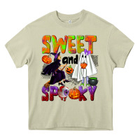 Mossy Sweet and spooky Heavy Core Tee - NancyCooperArtShop