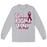 Moon Dust Go Burgundy Fifht Hard Win The Fight Long Sleeve Tee - Bettercallsaul