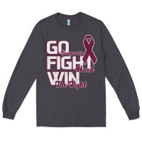 Smoke Go Burgundy Fifht Hard Win The Fight Long Sleeve Tee - Bettercallsaul