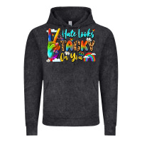 Vintage Black hate looks tacky on you Vintage Hoodie - LillyAllenDesigns