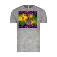 Cloud Rock mardi gras street lights Vintage Tee - LillyAllenDesigns