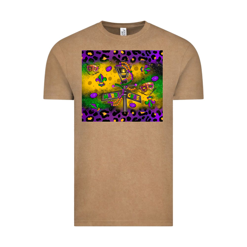 Mardi Gras Street Lights Vintage Tee by LillyAllenDesigns | Teevron