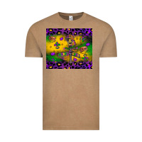 Vintage Coffee mardi gras street lights Vintage Tee - LillyAllenDesigns