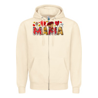 Sandshell Valentine's Day Mama Mother's Day Zipper Hoodie - HowdyJamesFarm