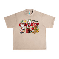 French Oak Counselor Christmas Urban Heavy Tee - LillyAllenDesigns