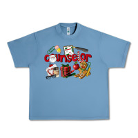 Pebble Blue Counselor Christmas Urban Heavy Tee - LillyAllenDesigns