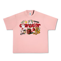 Salmon Counselor Christmas Urban Heavy Tee - LillyAllenDesigns