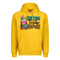 Lemon coffee teach repeat Premium Hoodie - OliviaCreatesArt
