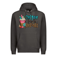 Smoke coffee teach repeat Premium Hoodie - OliviaCreatesArt