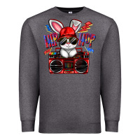 Charcoal Heather hip hop Premium Sweatshirt - FaDigitalArtStudio