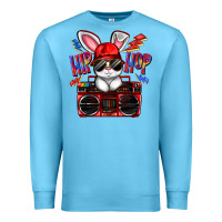 Ocean Blue hip hop Premium Sweatshirt - FaDigitalArtStudio