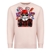 Pale Pink hip hop Premium Sweatshirt - FaDigitalArtStudio