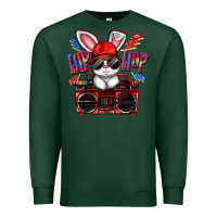 Sports Green hip hop Premium Sweatshirt - FaDigitalArtStudio