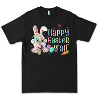 Black happy easter y'all Premium Tee - MaliasSmallBusiness