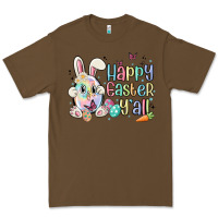 Cacao happy easter y'all Premium Tee - MaliasSmallBusiness