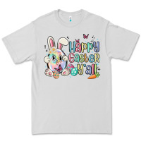 Dove Grey happy easter y'all Premium Tee - MaliasSmallBusiness