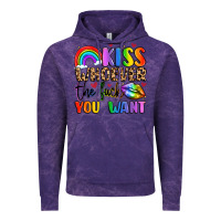 Cloud Purple kiss whoever the fuck you want Vintage Hoodie - LillyAllenDesigns