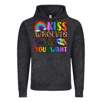Vintage Black kiss whoever the fuck you want Vintage Hoodie - LillyAllenDesigns