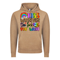 Vintage Coffee kiss whoever the fuck you want Vintage Hoodie - LillyAllenDesigns