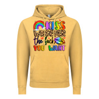 Vintage Mustard kiss whoever the fuck you want Vintage Hoodie - LillyAllenDesigns