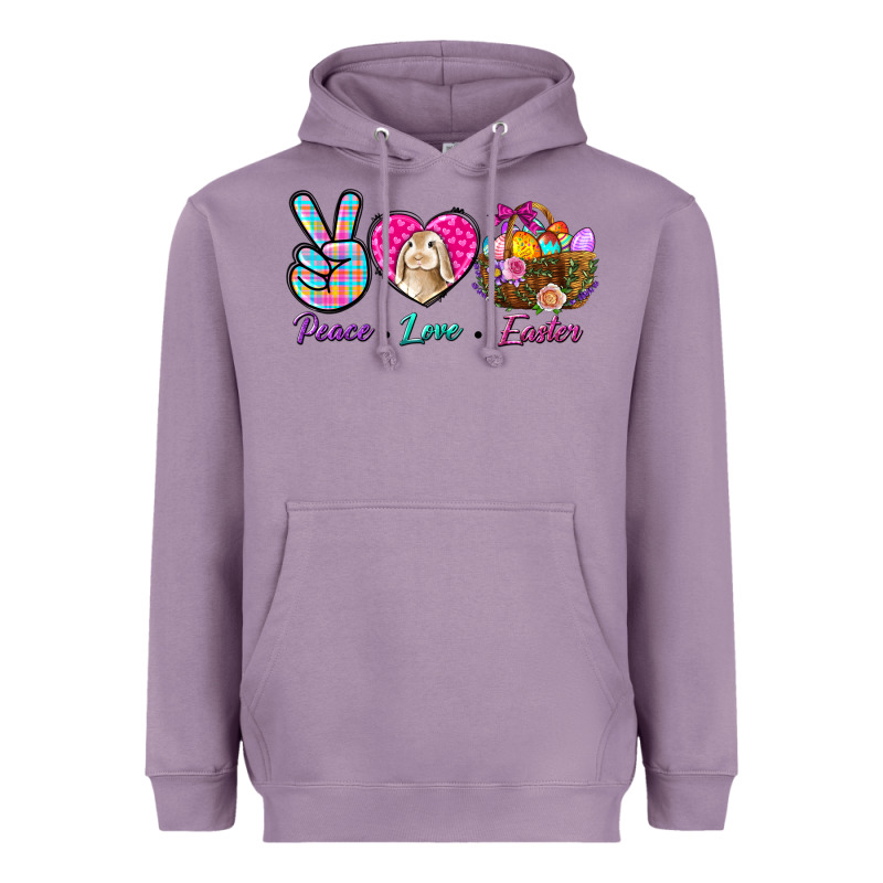 Peace Love Easter Heavyweight Hoodie by BundleAndBundleShop | Teevron