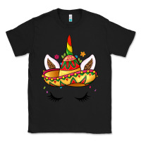 Black unicorn and sombrero Classic Tee - LillyAllenDesigns